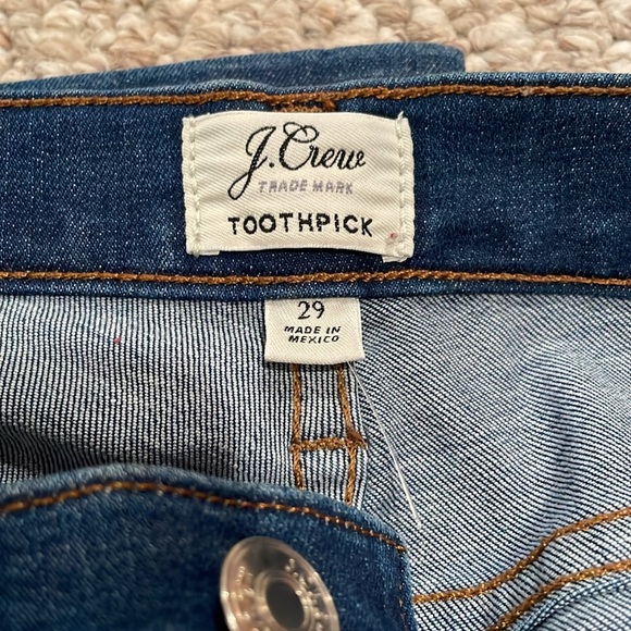 J. Crew 9” High-Rise Toothpick Jeans - Picture 4 of 4
